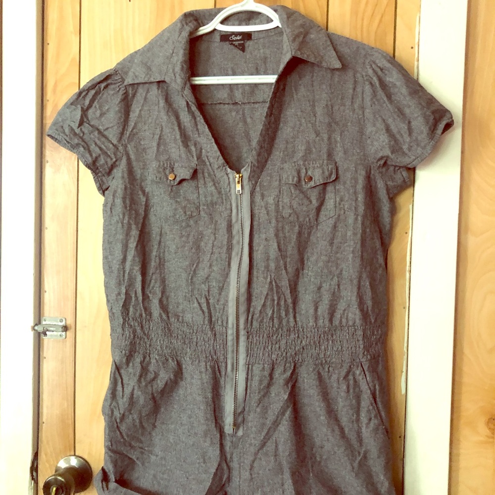 Romper gray